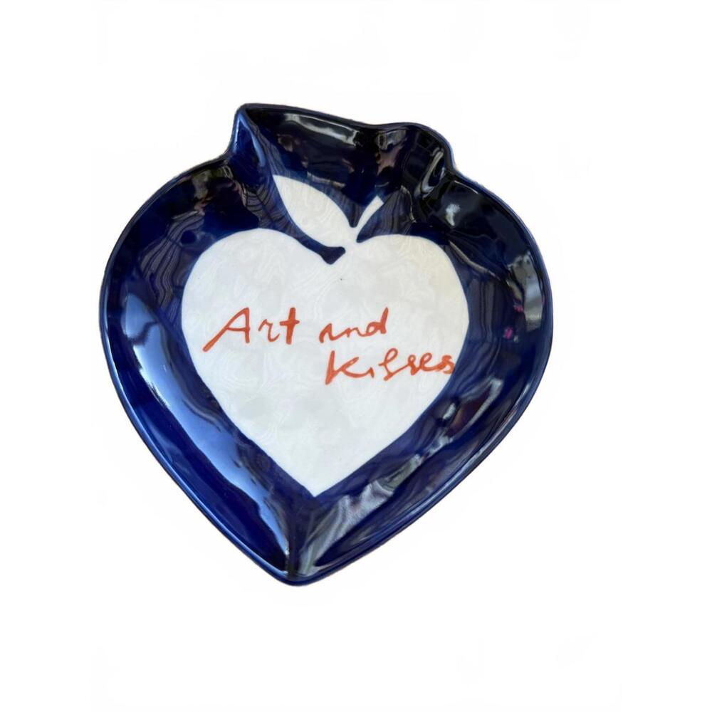 Anthropologie Hotel Magique Heart-Shaped Ceramic Dish